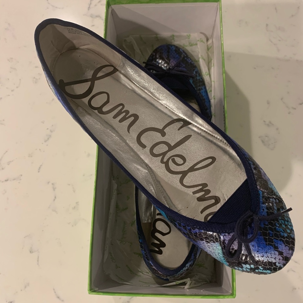Sam Edelman Blue Flat Size 10
